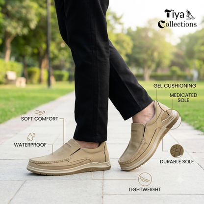Premium Comfort Medicated Men's Shoes