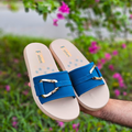 Chines Buckle Women's Slides | RC 01